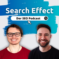 Cover des Search Effect Podcasts mit Jonas Tietgen und Jannik Schubert